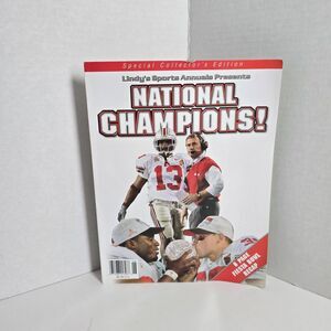 Lindy's Sports OHIO STATE 2002 NATIONAL CHAMPIONS COLLECTOR'S EDITION Magazine